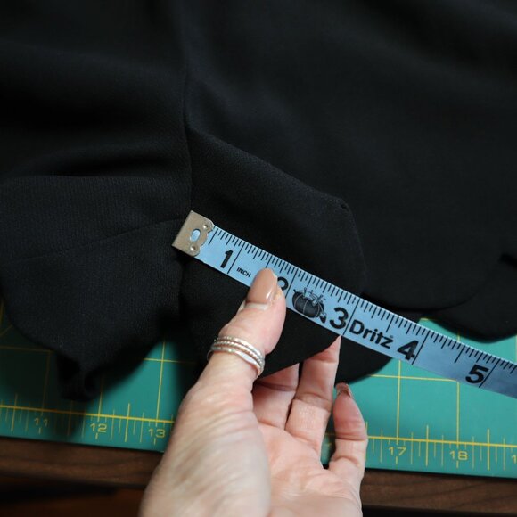 Festival Shorts Women‎ S Black Minimalist Preppy Feminine Edgy Brunch Beach Wear - Picture 12 of 12